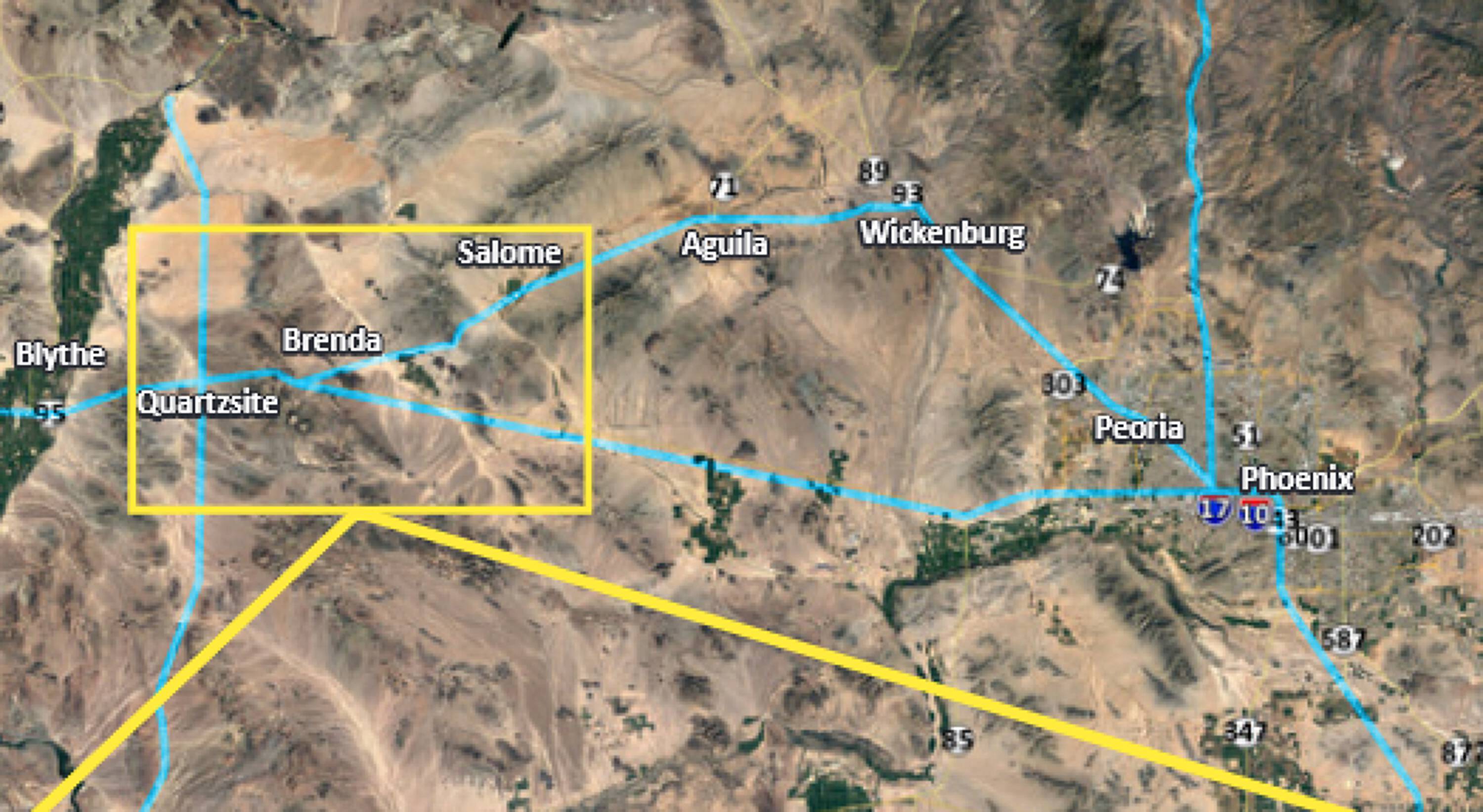 Land for Sale in Salome Arizona 85348